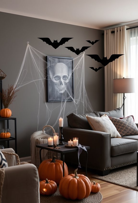 damage free halloween decor ideas