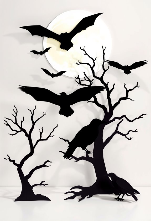 diy dramatic cardboard halloween d cor