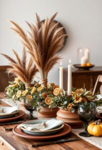 dried florals elevate thanksgiving decor