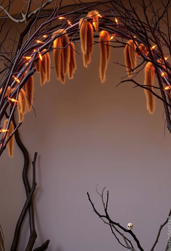 eerie black branch frame