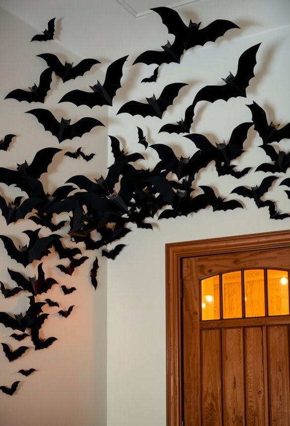 entryway directional bat swarm