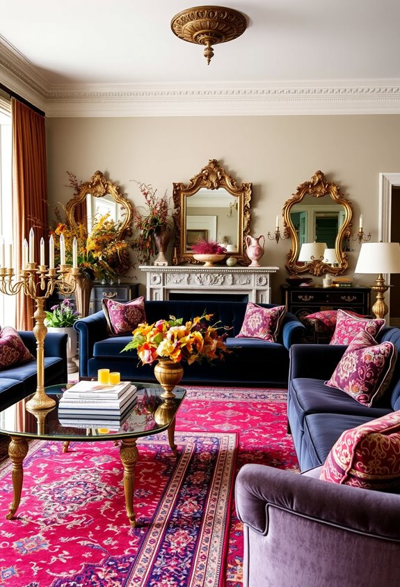 everywhere layered autumnal textured decor
