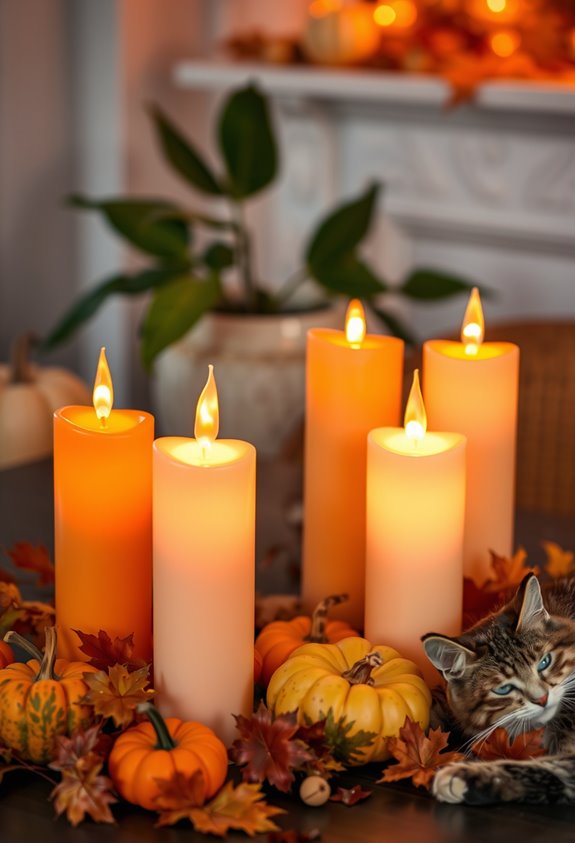 flameless pet safe halloween lighting