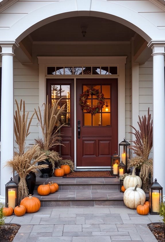 front porch sets tone