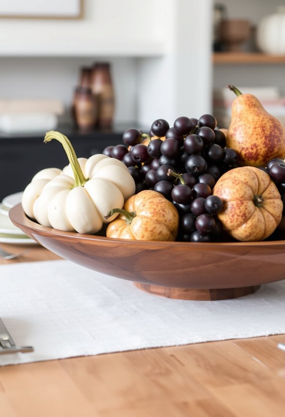 fruits and vegetables centerpiece
