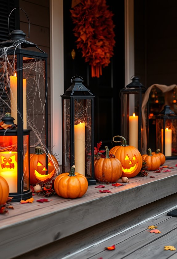 glow and grow halloween lanterns