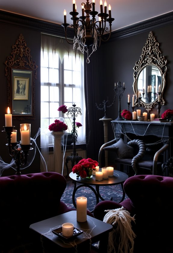 gothic halloween decor ideas