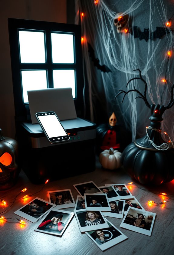 halloween themed mobile photo booth