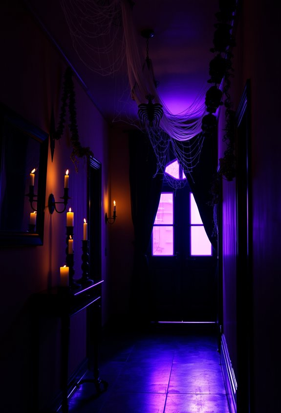 haunted hallway immersive spooky decor