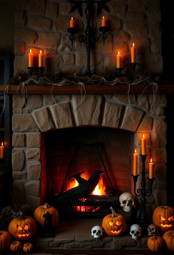haunted hearth cozy halloween d cor
