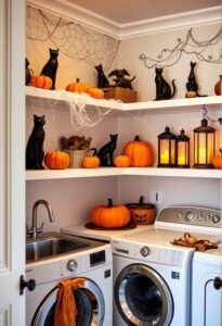 haunted laundry room decor