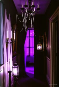 haunted mansion themed spooky decor