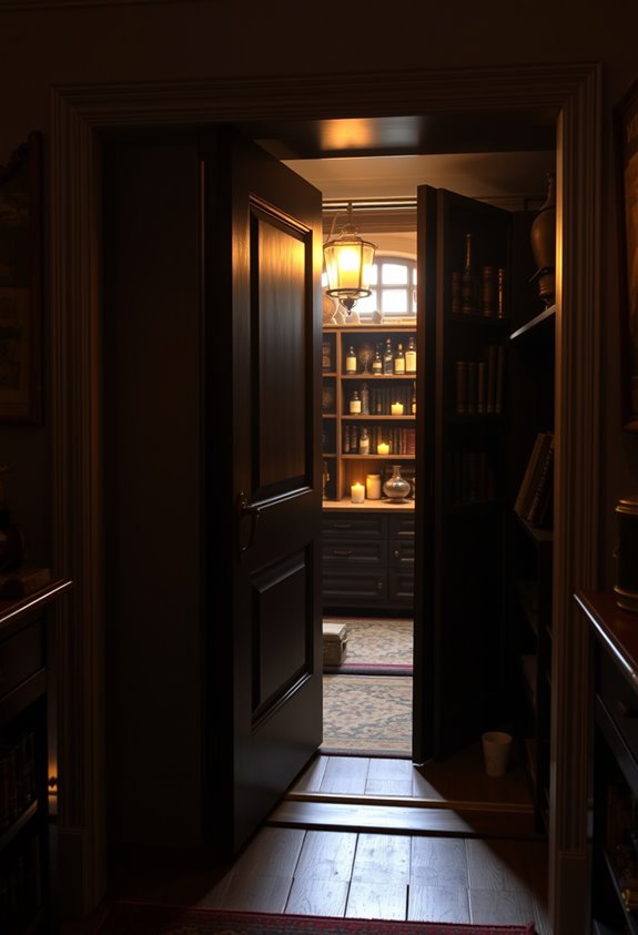 hidden cozy wizarding nook
