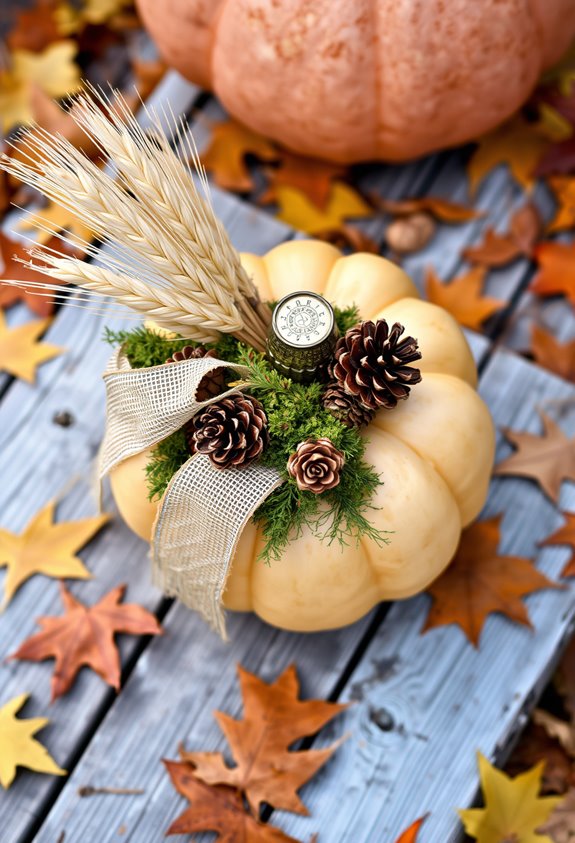 imperfect heirloom pumpkins with naturals