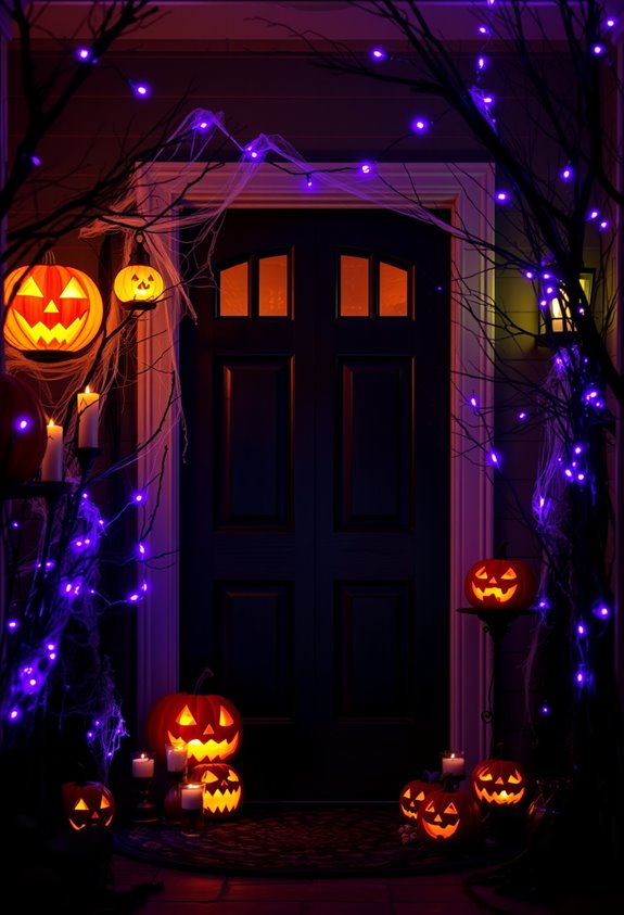 intentional warm spooky entry