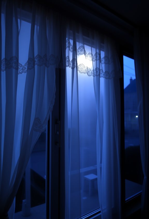 layered frayed translucent ghostly silhouettes