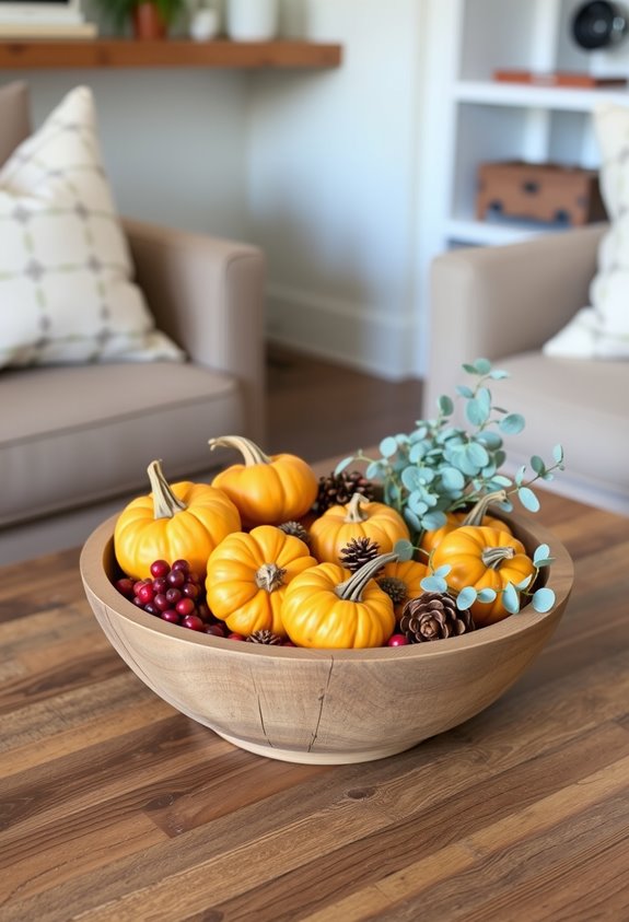 low profile produce filled doughbowl