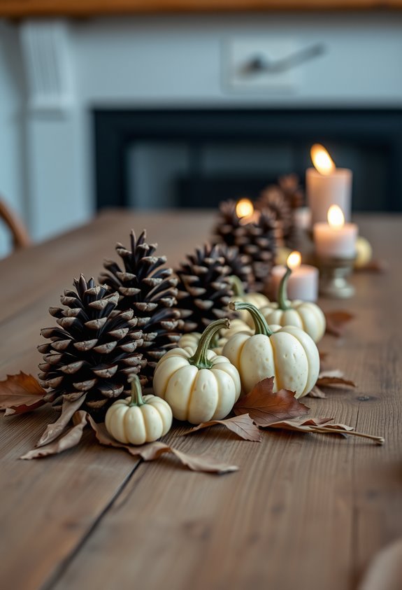 low texture seasonal table runner