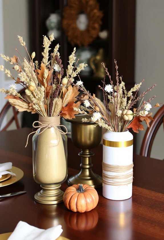 matte painted layered rustic accents