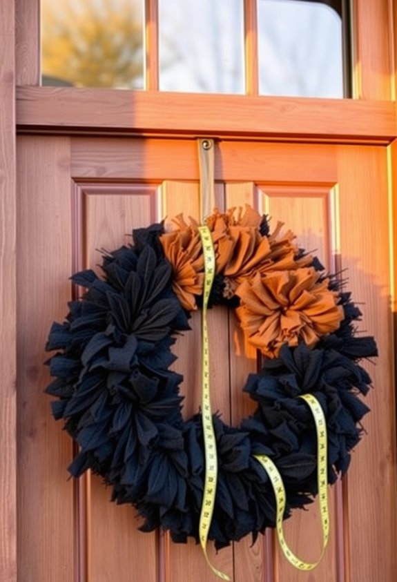 measure wreath by diameter