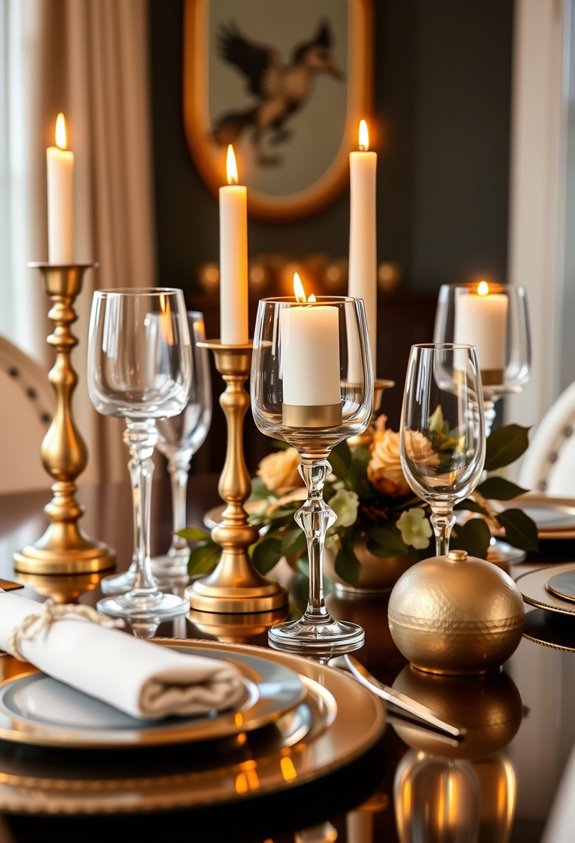 mix metals and glassware