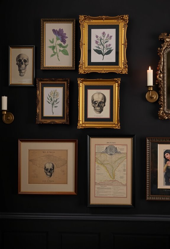 moody gothic scholarly portraiture