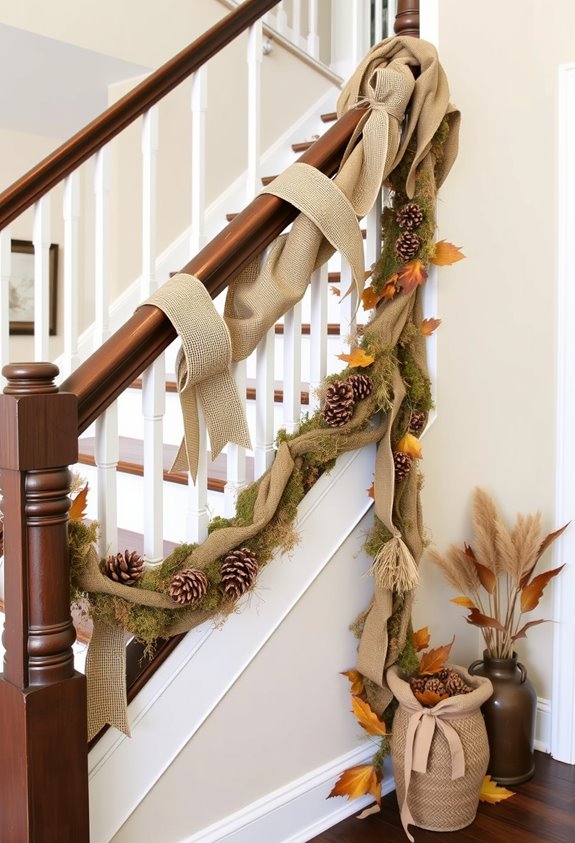 natural textured fibers and stone