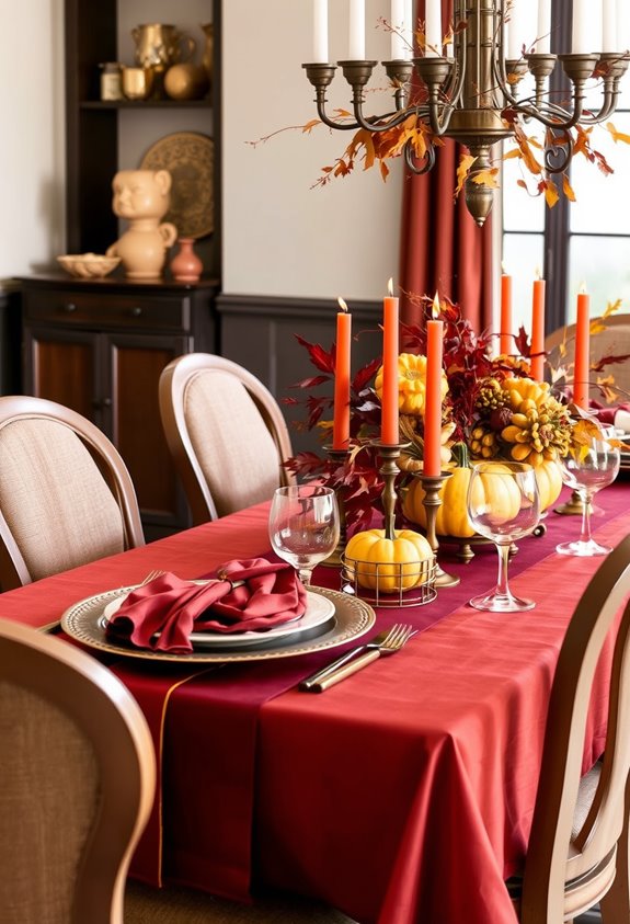neutral base layered autumn accents