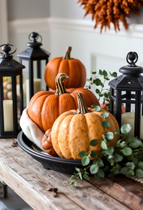 neutral based halloween color palette