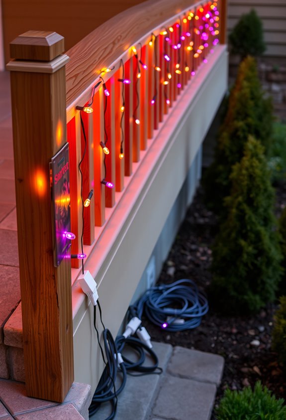 outdoor rated lights gfci outlets