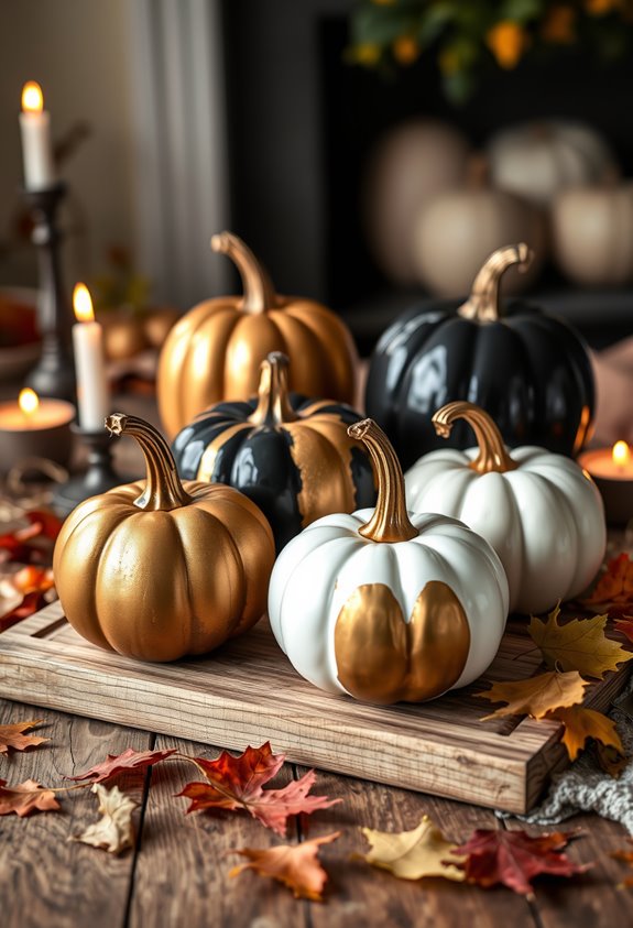 painted pumpkins fast mess free
