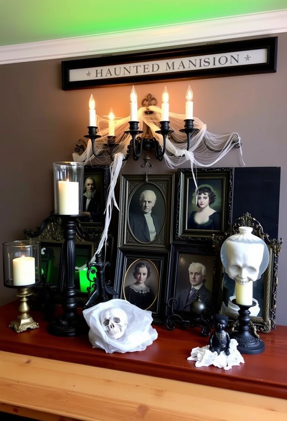 pick a cohesive haunted theme