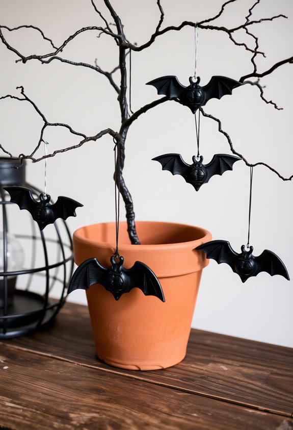 portable branch based bat display