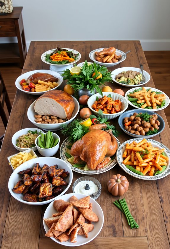 premium proteins and sides