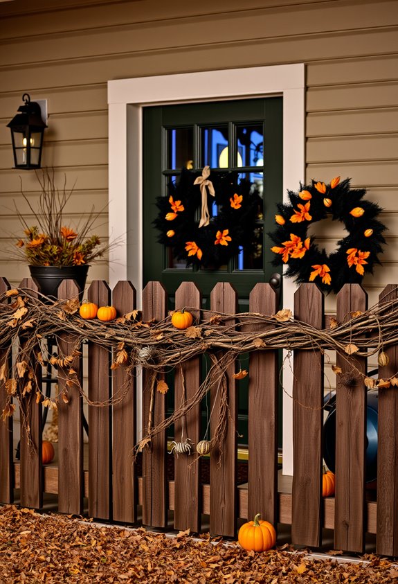 proportional themed porch decor