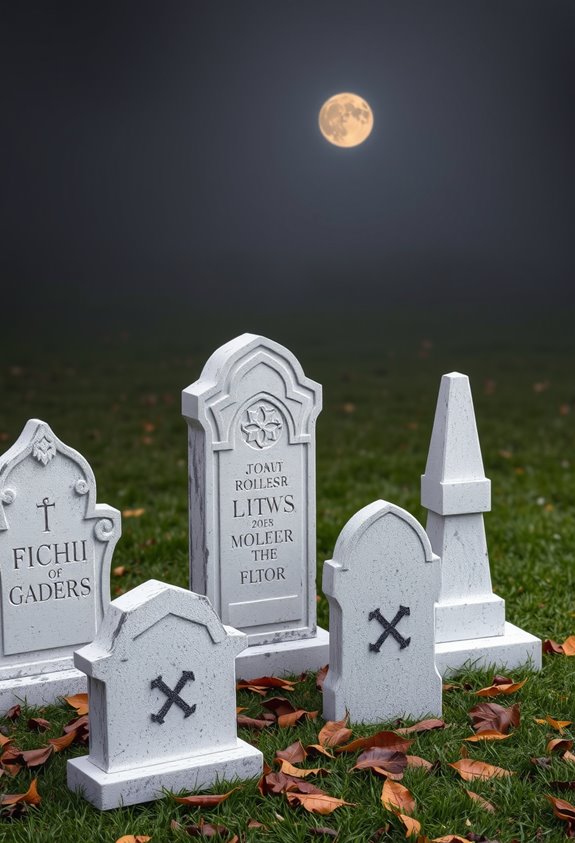 proportioned tombstone sizes guide