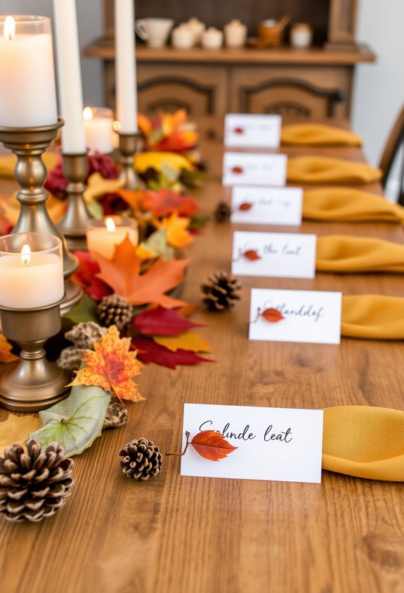 quick personalized budget friendly table decorations