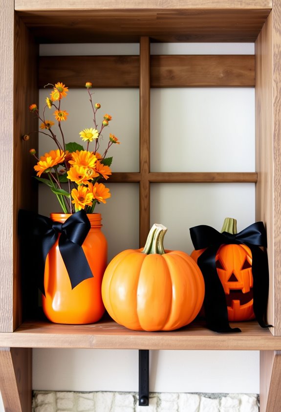 refined diy spooky halloween decor