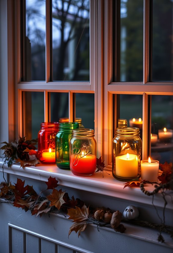 reusable sunroom glowing jars