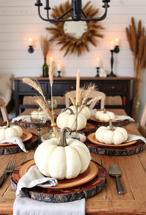rustic cozy neutral layered textures