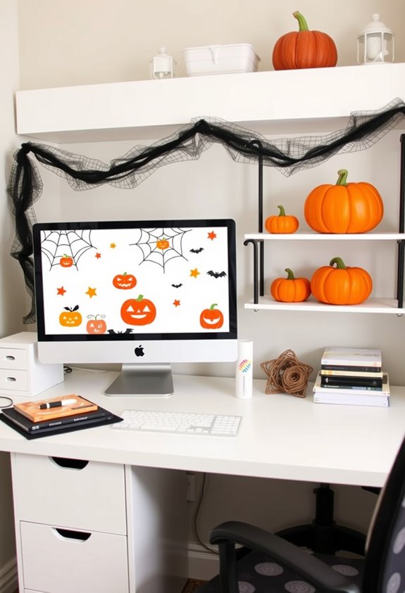 safe removable halloween decor