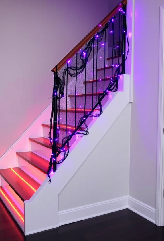 safe well lit clutter free stairs