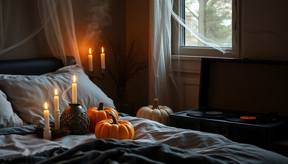 scented crackling spooky atmosphere
