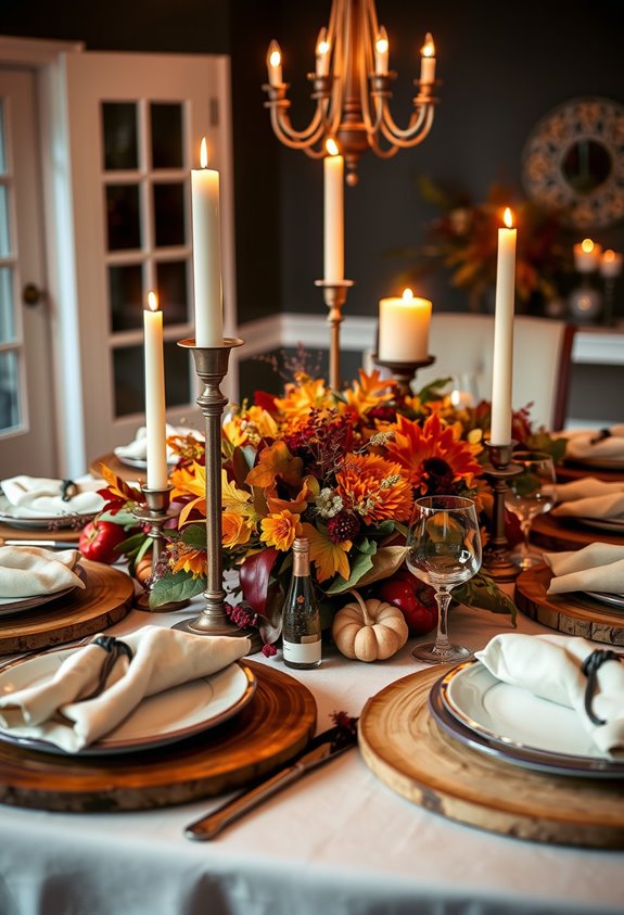 set the table beforehand