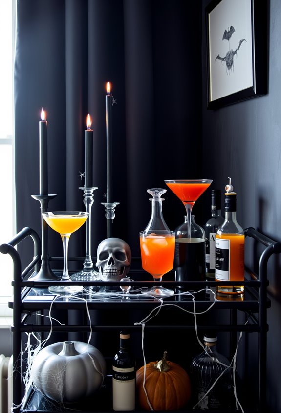 simple spooky signature drinks