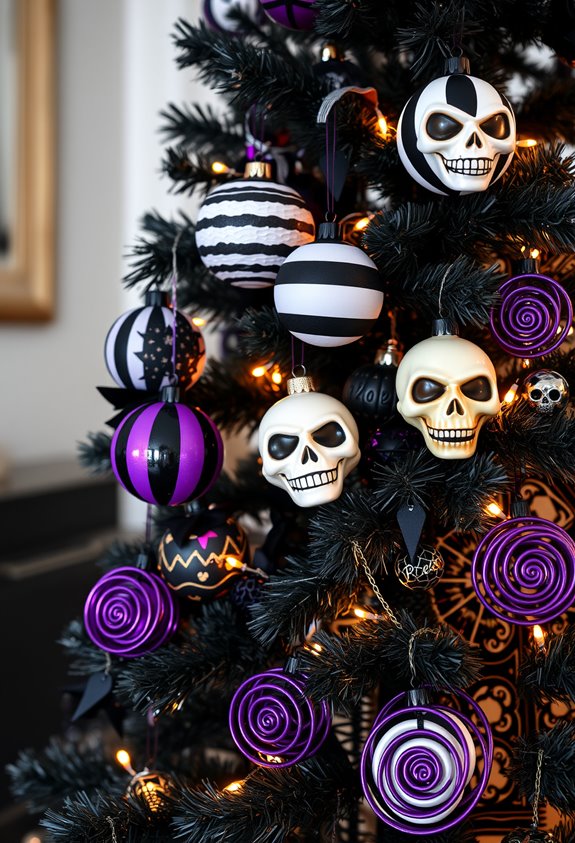 skulls stripes spirals storytelling