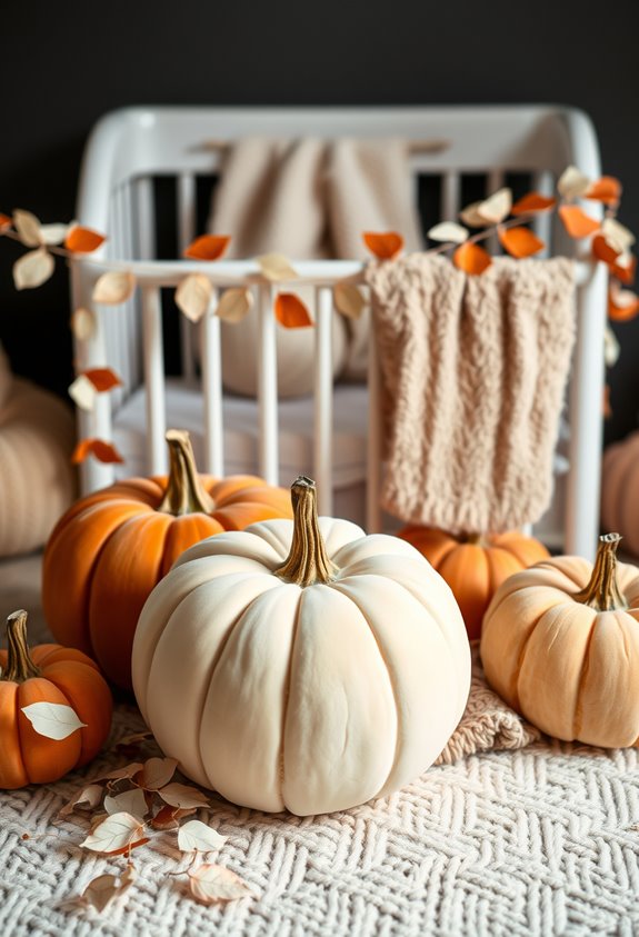 soft safe halloween nursery decor