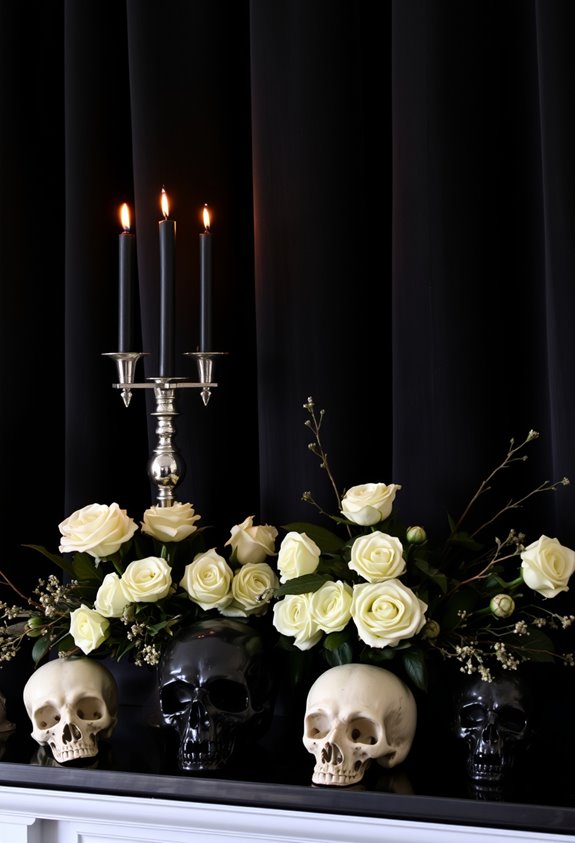 sophisticated adult halloween decor