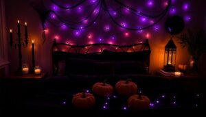 spooky halloween bedroom decorating ideas