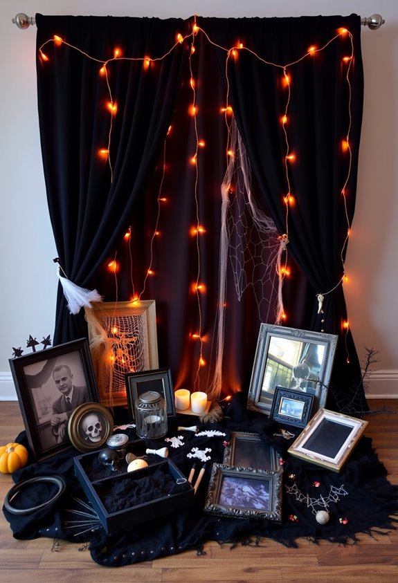 spooky halloween photo booth ideas
